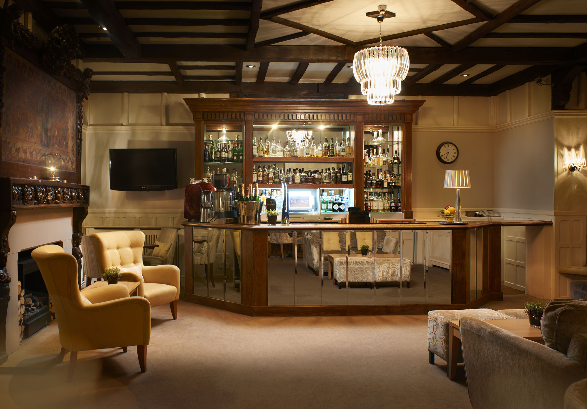 The Manor Elstree Hotell Exteriör bild
